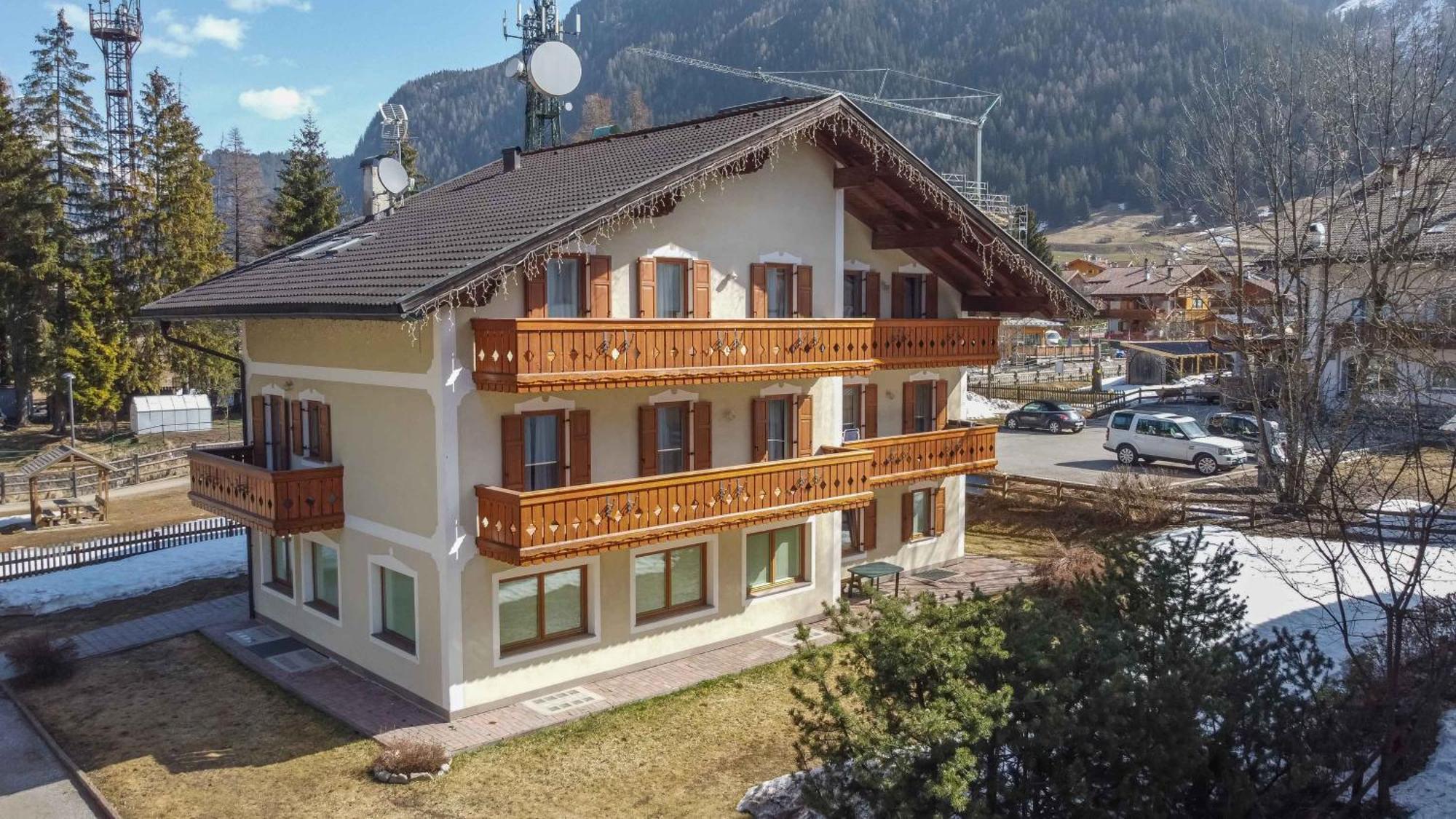Casa Fanton Apartment Pozza di Fassa Exterior photo